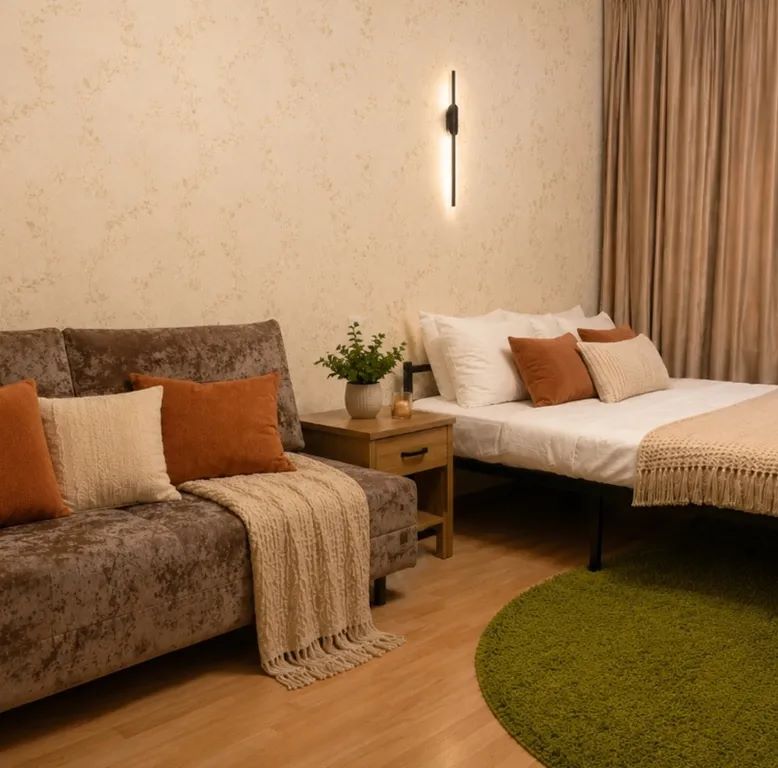 2-комн. квартира, 55 м2, 1/4 этаж